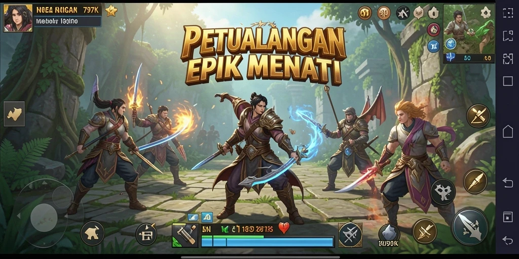 Tampilkan gameplay menegangkan dan menawan dalam 797K.