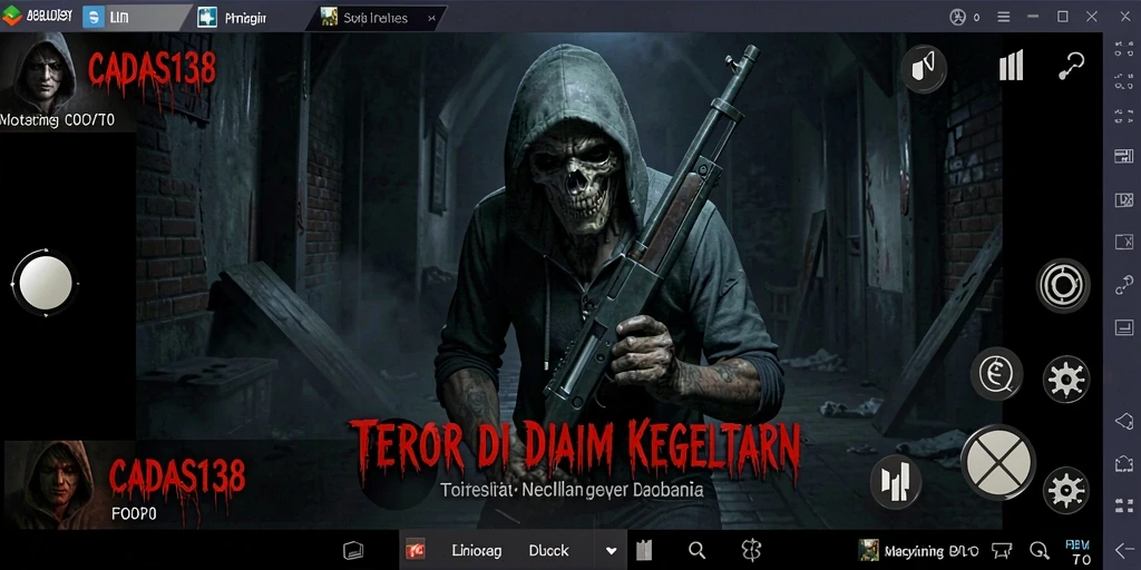 Screenshot gameplay yang menampilkan ketegangan dalam <strong>CADAS138</strong>.