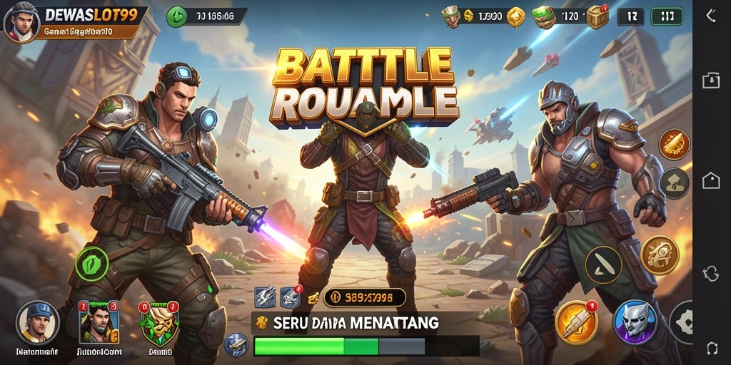 Screenshot gameplay DEWASLOT99 yang menampilkan aksi seru dalam pencarian kemenangan.