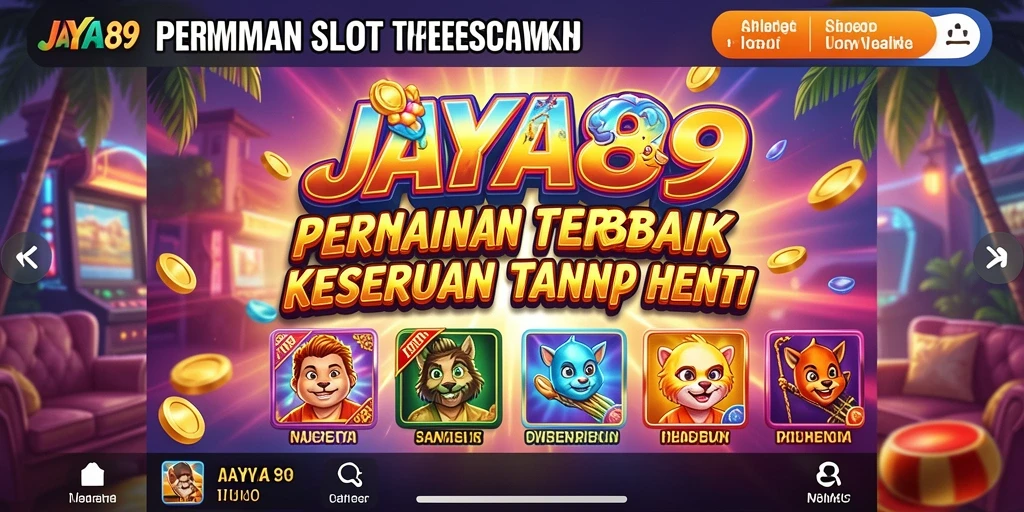 Gameplay mendebarkan dengan grafis menakjubkan di JAYA89.