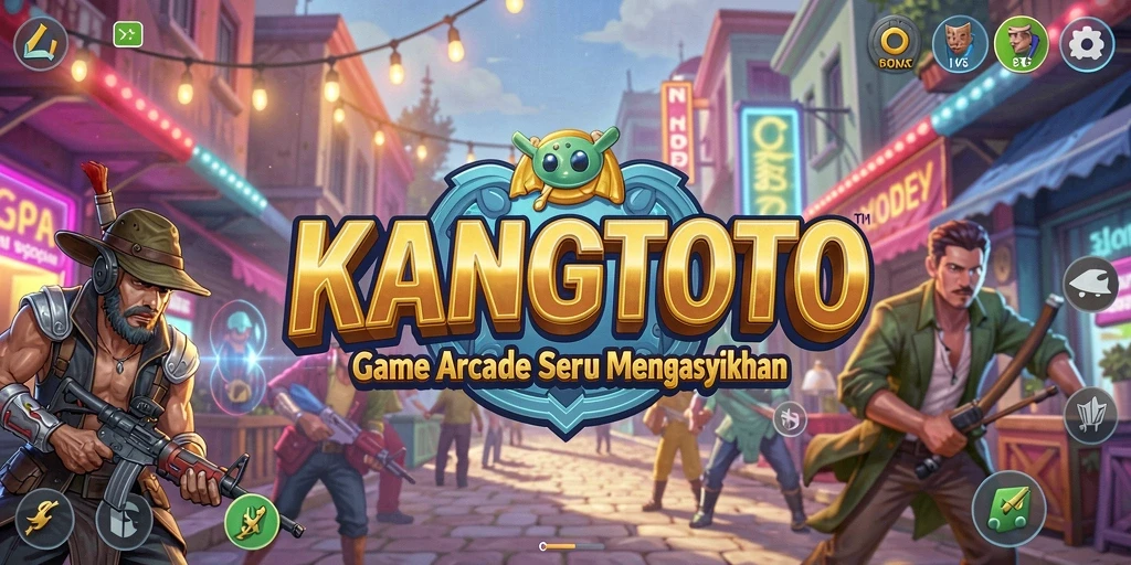 Screenshot gameplay KANGTOTO dengan aksi seru di layar.
