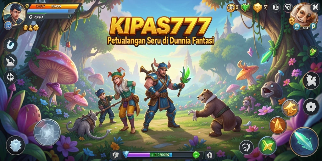 Tampilan gameplay maksimal KIPAS777 dengan petualangan menarik.