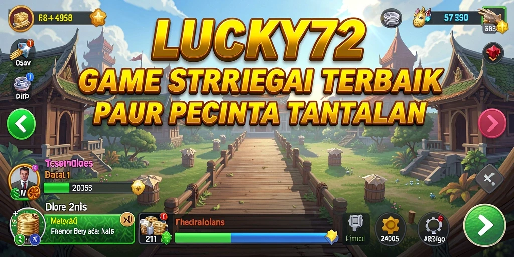 Screenshot gameplay <strong>LUCKY72</strong> menampilkan strategi serangan yang mendebarkan.