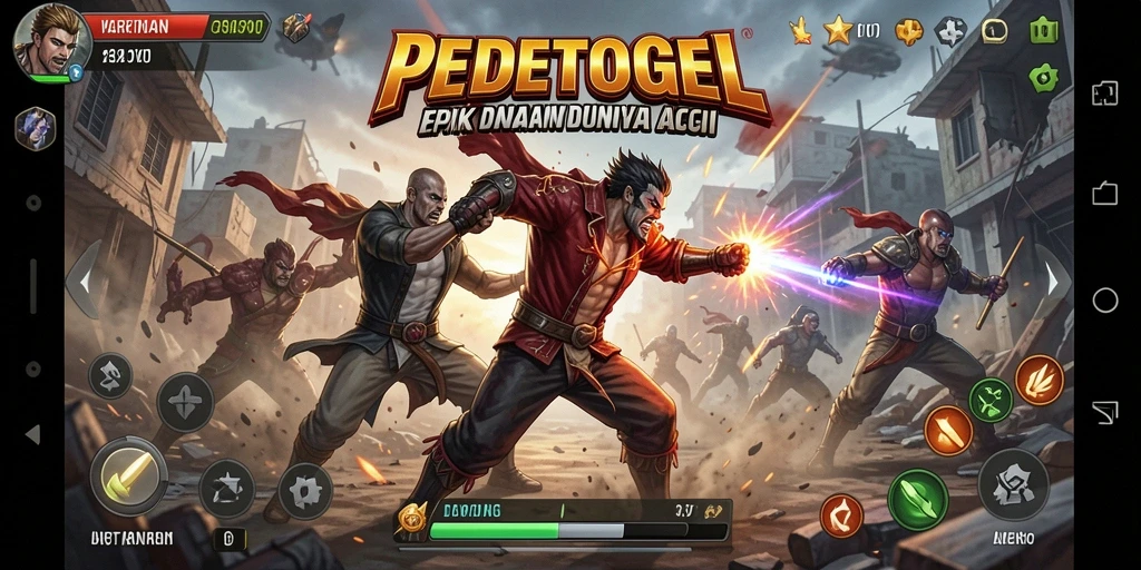 Tampilan menarik dari gameplay PEDETOGEL dengan aksi yang mendebarkan.
