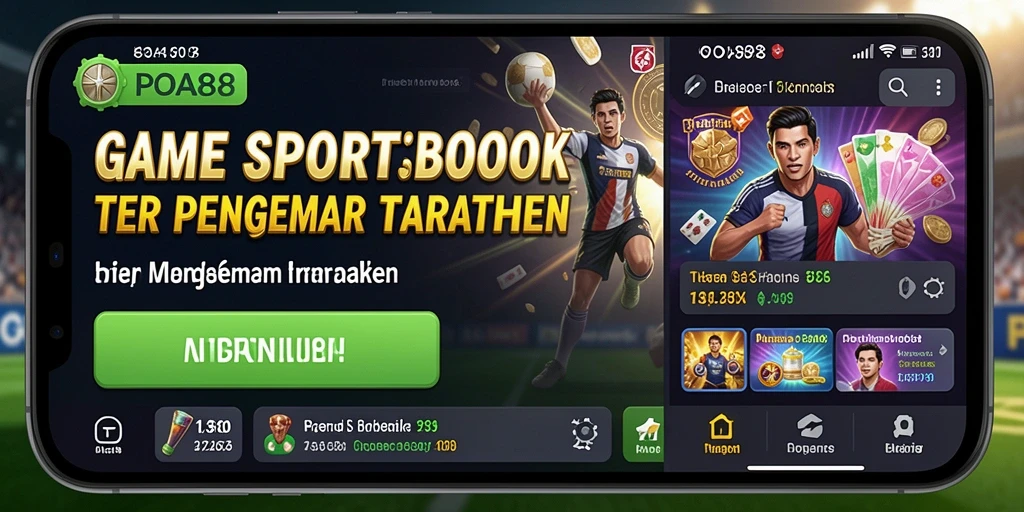 Tampilan gameplay menarik dari aplikasi Sportsbook POA88.