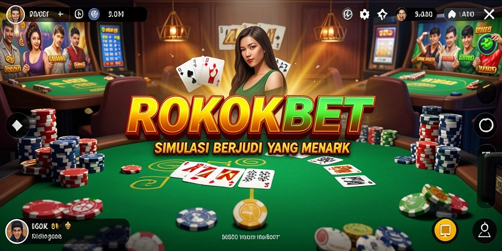 Tampilan gameplay menarik dari ROKOKBET yang mengasyikkan.