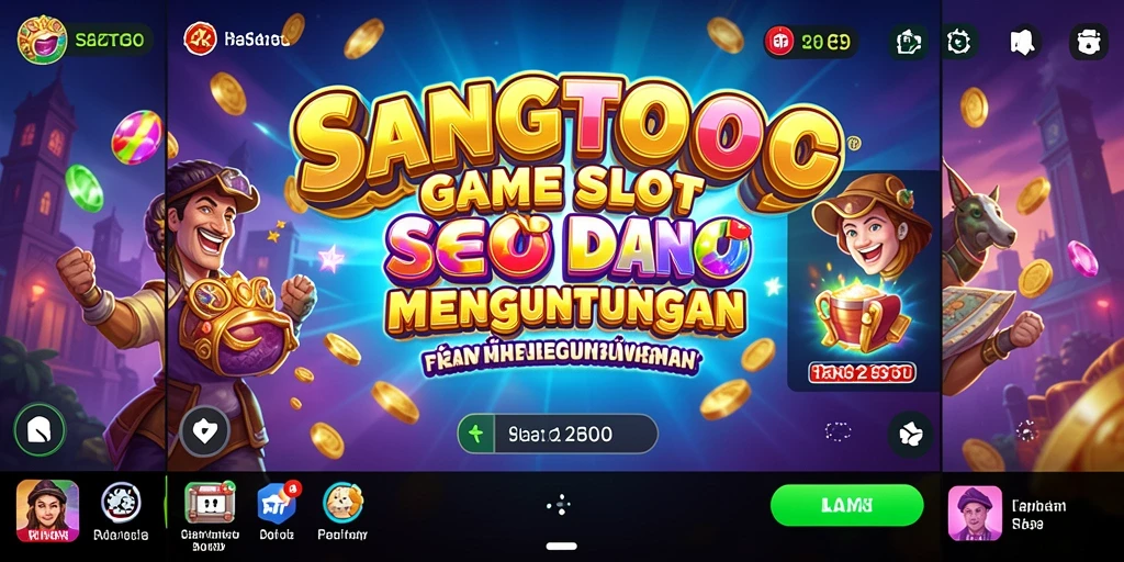 Gameplay seru dan mengasyikkan dari SANGTOTO di layar.