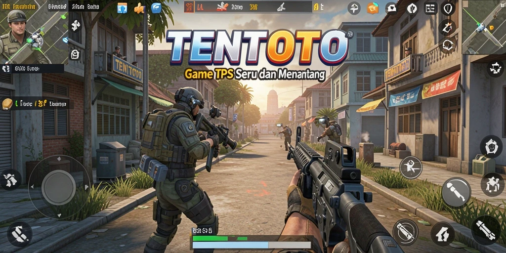 Tampilan aksi dan pertempuran yang mendebarkan di TENTOTO.
