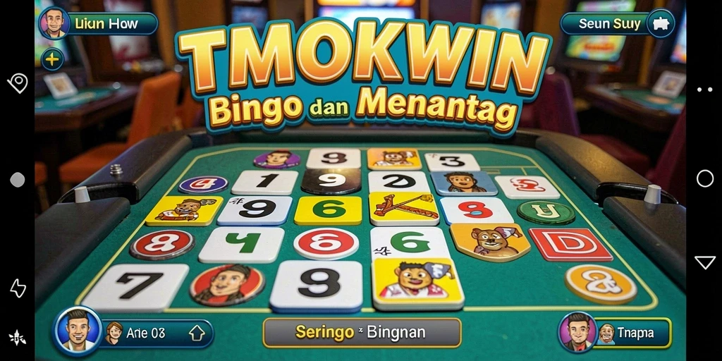 Tampilan gameplay TMOKWIN dengan suasana Bingo yang seru.