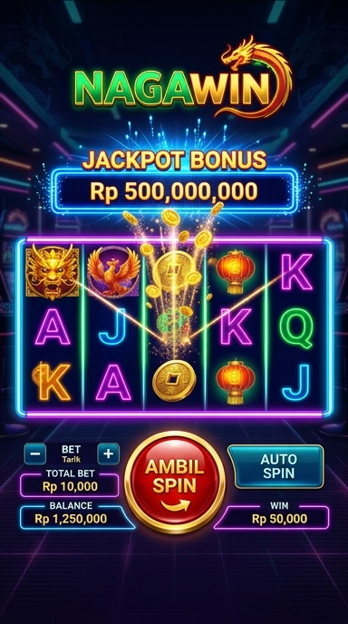 Pengguna sedang menjelajahi berbagai aplikasi di platform nagawin.
